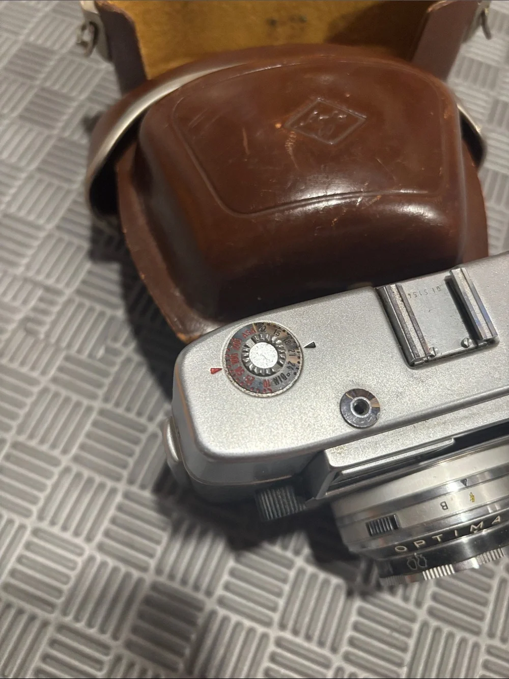 Vintage Agfa Optima II S Vintage 35mm Camera - Black/Silver